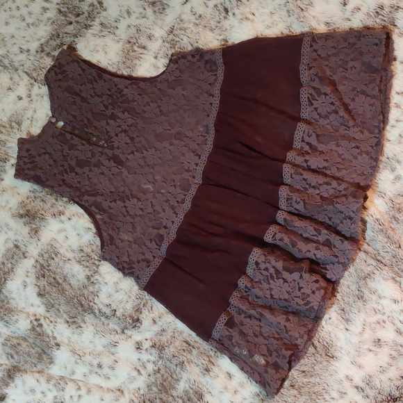 Free People High Neck Lace Tank - Picture 2 of 5